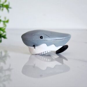 🦈 Authentic Crocs Jibbitz Shark Charm Gray  1.75" Original